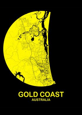 Gold Coast YellowCircleMap