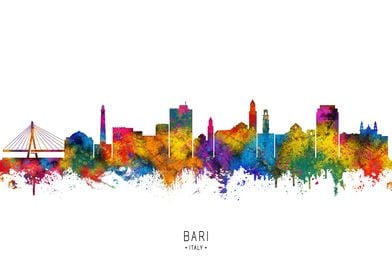 Bari Italy Skyline