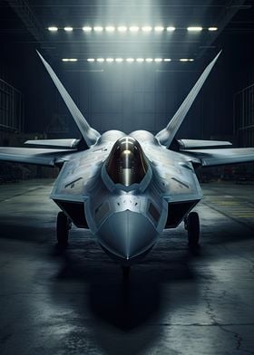 F22 Raptor Ready to Start