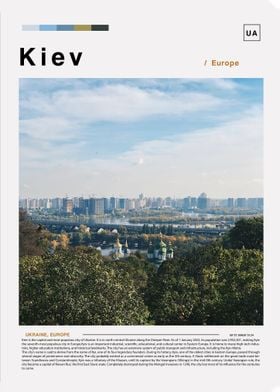 Kiev Landscape Poster