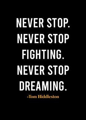 Tom Hiddleston Quote 