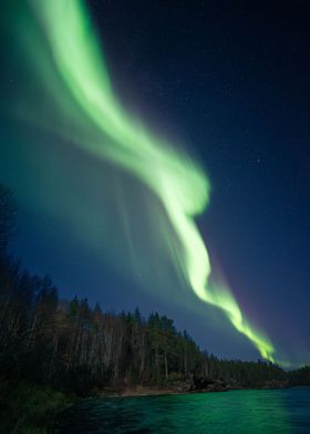 Autumn River Aurora