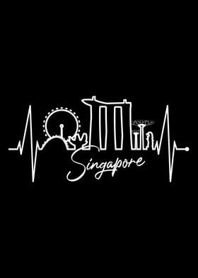 Singapore Skyline Love