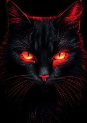 Cat Red And Black Animals