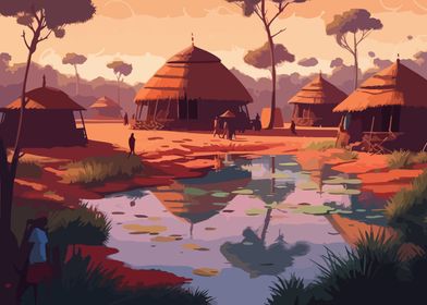 a village in Africa