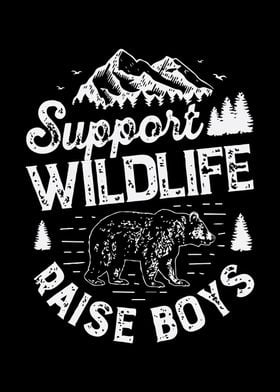 Support Wildlife Raise Boy