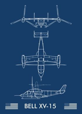 BELL XV 15 AIRCRAFT