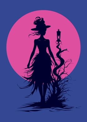 Witch Silhouette