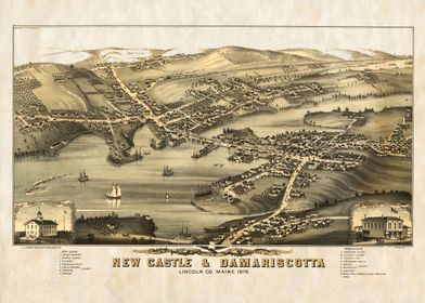 NEW CASTLE MAINE 1878