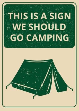 Go camping
