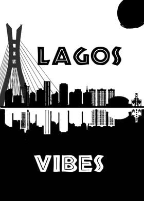 Lagos Vibes Poster