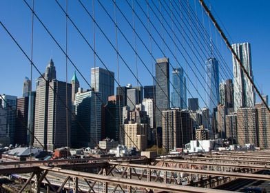 View from Brooklyn bridge