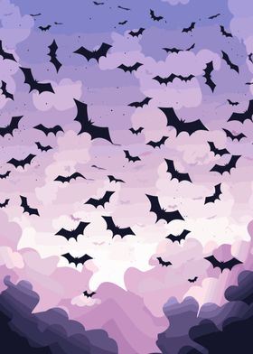 Bats Halloween Vibes