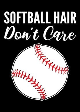 Softball Hair Fit And Heal