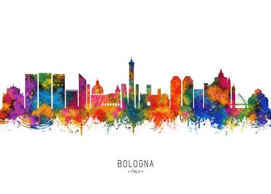 Bologna Italy Skyline