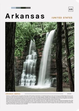 Arkansas Landscape Poster 