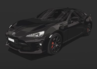 Toyota GT86 Black