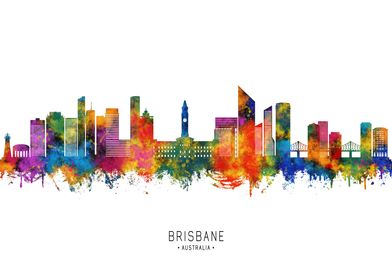 Brisbane Australia Skyline