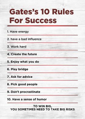 success rules