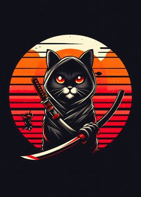 Samurai Cat