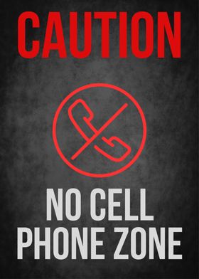 No cell phone zone