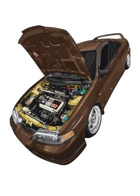 Honda Integra MK3 GameBoy