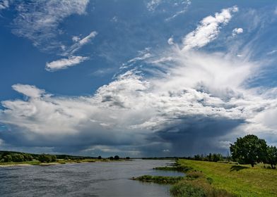 Thundercloud on the Oder
