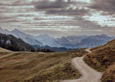 Swiss Mountain Road 