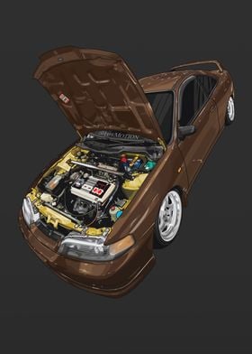 Honda Integra MK3 GameBoy