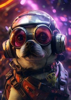 Cyber Chihuahua Art