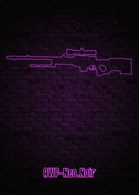 gun neon gaming