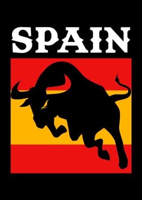 Spanish Flag Bull