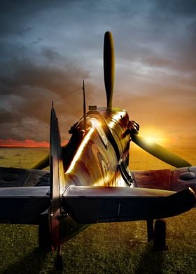 Spitfire Ready for Action