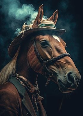 Smoking Horse