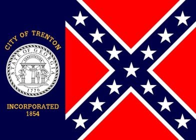 Trenton City Georgia Flag