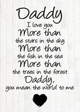 Father day quote Daddy