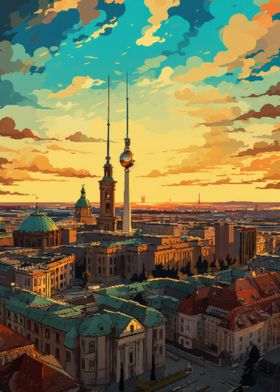 Berlin Pixel Art