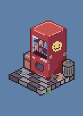 Vending Machine Pixel Art