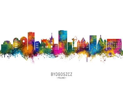 Bydgoszcz Poland Skyline