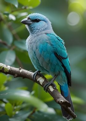 Blue gray Tanager