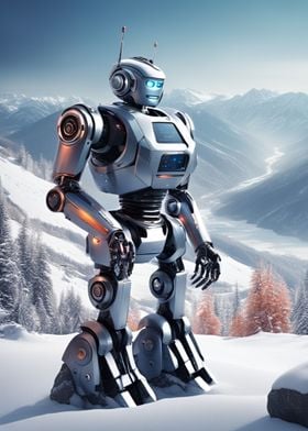 Robot in winter 03