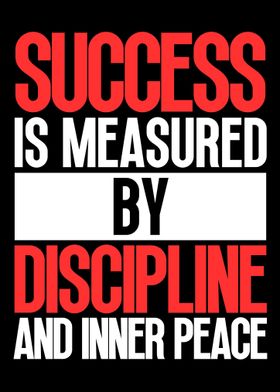 Discipline Success Quote