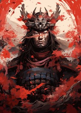 Janpanese Samurai Man
