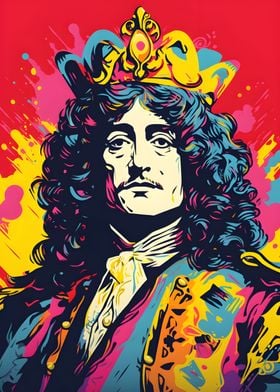 King Louis XIV Pop Art