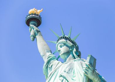 Statue of Liberty and sky