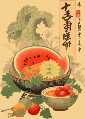 Fruit Japanese Vintage