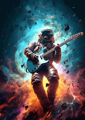 Astronaut Electric Guitar