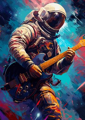 Astronaut Electric Guitar