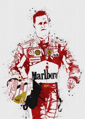 Michael Schumacher Poster