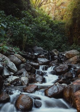 Small waterfall